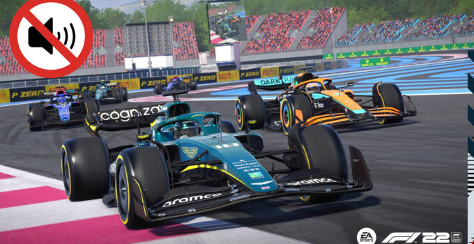 arreglar sonido f1 22